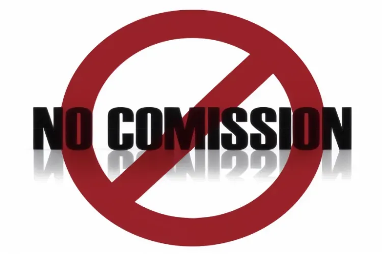 no commission fees for real estate agent